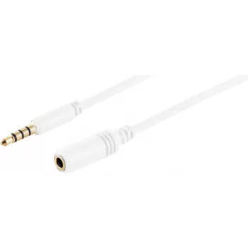 4-pole audio extension cable ShiverPeaks 1 m model 33111