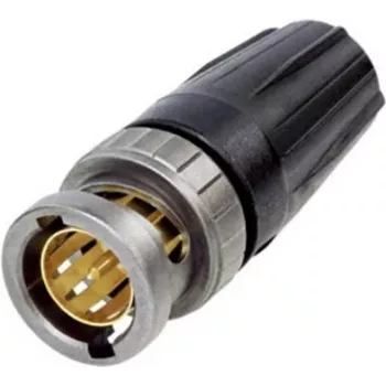 Neutrik BNC-Connector Plug, straight 75 1 pc(s) (NBNC75BLP9X)