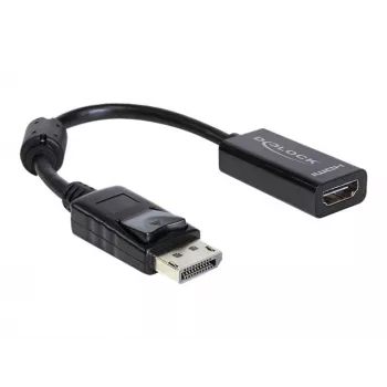 Video Cable Adapter DeLOCK 61849 0.125m DisplayPort to HDMI