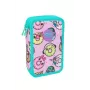 Pencil case cool pack Jumper 2 — double-decker compartment design, zip closure, fabric finish