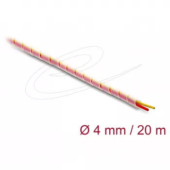 Cable sleeve DELOCK 19012 transparent, length 20 m, inner diameter 2 mm, outer diameter 4 mm, temperature -40–200°C