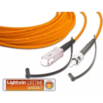 Lightwin High Quality Simplex LWL Patch Cable, MM OM2, SC - ST LWL Patch Cable (LSP-50 SC-ST 2.0)