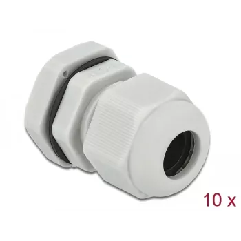 Cable Gland DeLOCK 60197 Grey Plastic 10 pc(s)