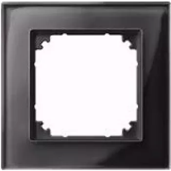 Merten Single-gang Frame System M, M-Plan Black 489103 (489103)