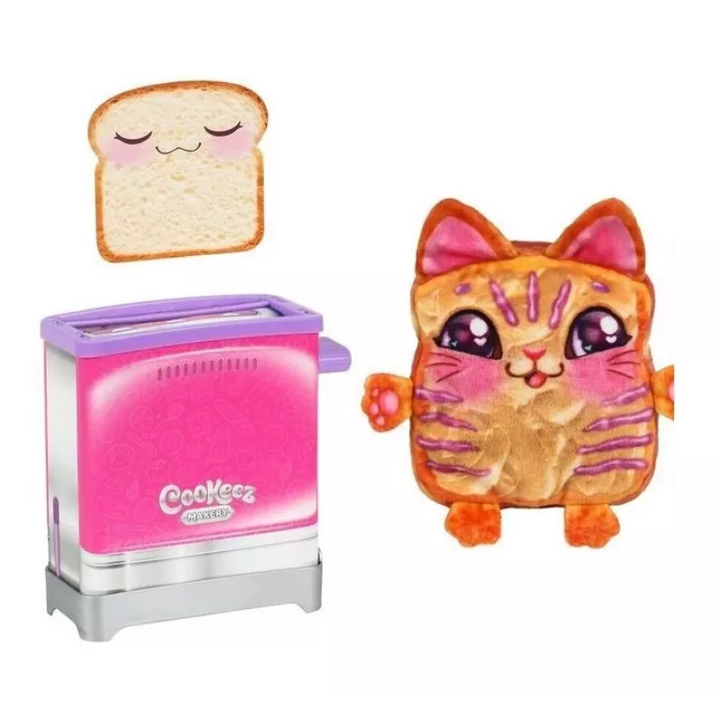 Plush Scented Toast Cookeez Makery toy by Cobi MO-23522, scented soft toy