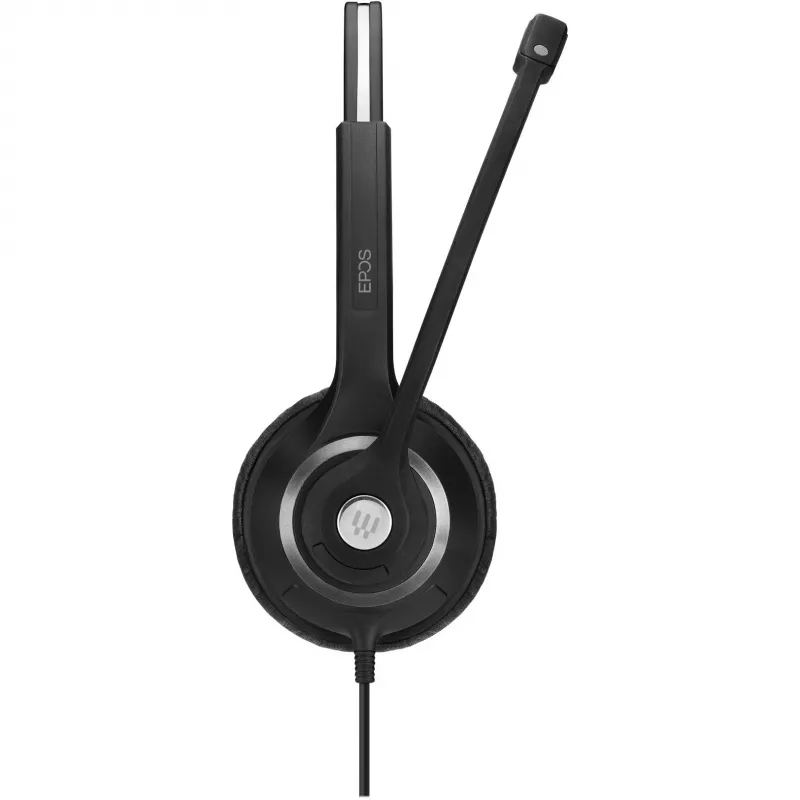 EPOS I SENNHEISER IMPACT SC 238 - 200 Series - Headset - On-Ear - Wired - Easy Disconnect - Black, Silver (1000657)