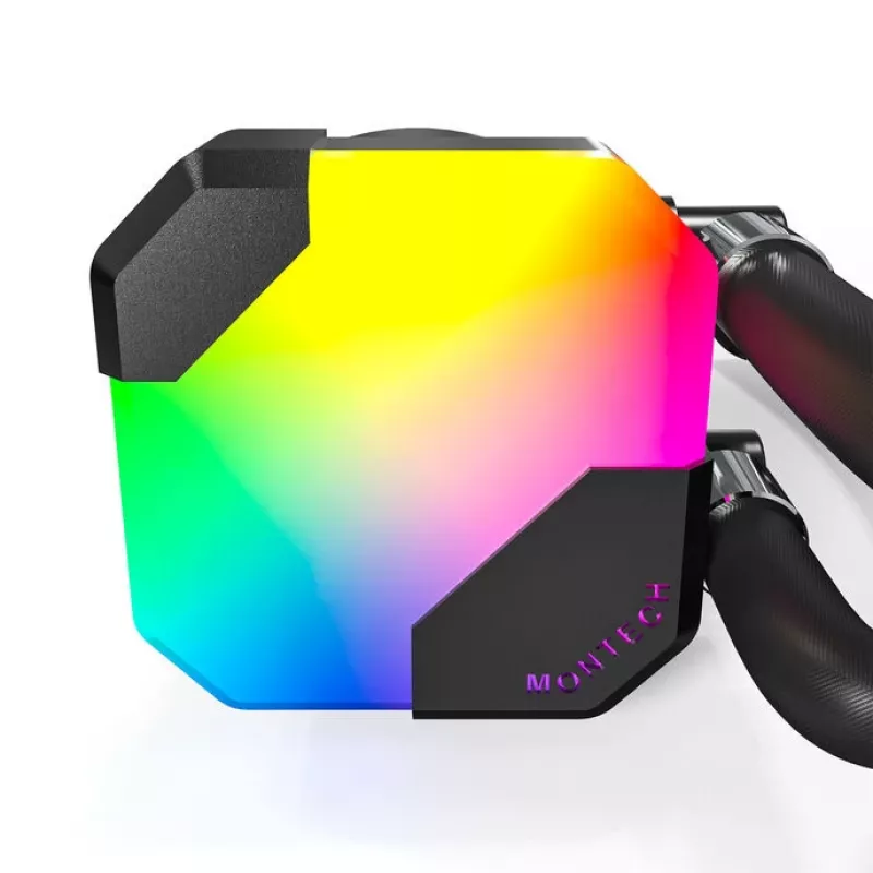 All-in-One Liquid CPU Cooler Montech Hyper Flow ARGB 240 mm, black