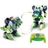 Remote-control dinosaur toy VTech Switch & Go Dinos T-Rex, transforms between dino and vehicle, for kids