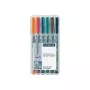 Marker Staedtler 311 WP6 6 pc(s) Black Blue Brown Green Orange Red