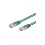 Wentronic Goobay CAT 5e Patch Cable, F/UTP, Green, 5 m - CCA Copper Mix (50183)