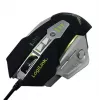 USB gaming mouse with additional weights