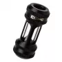 Inline filter XSPC G1/4 inch matte black for liquid cooling loops