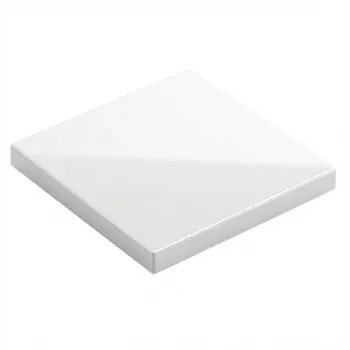 Wall control panel GIRA S3000 Bedienaufsatz System 55 in pure white (model 536003)