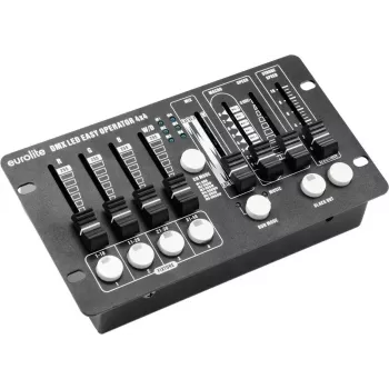 LED DMX controller EUROLITE DMX LED EASY Operator 4x4 4 Channels, compact 4-channel lighting controller