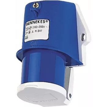 MENNEKES Elektrotechnik GmbH & Co. KG 847 Socket Outlet Blue (847)