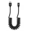 USB to USB-C Data Cable Tellur Extendable 3A 1.8 m Black