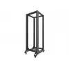 Lanberg OR01-6832-B Open Frame Rack 32U 600x800 mm Black RAL9004
