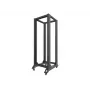Lanberg OR01-6832-B Open Frame Rack 32U 600x800 mm Black RAL9004