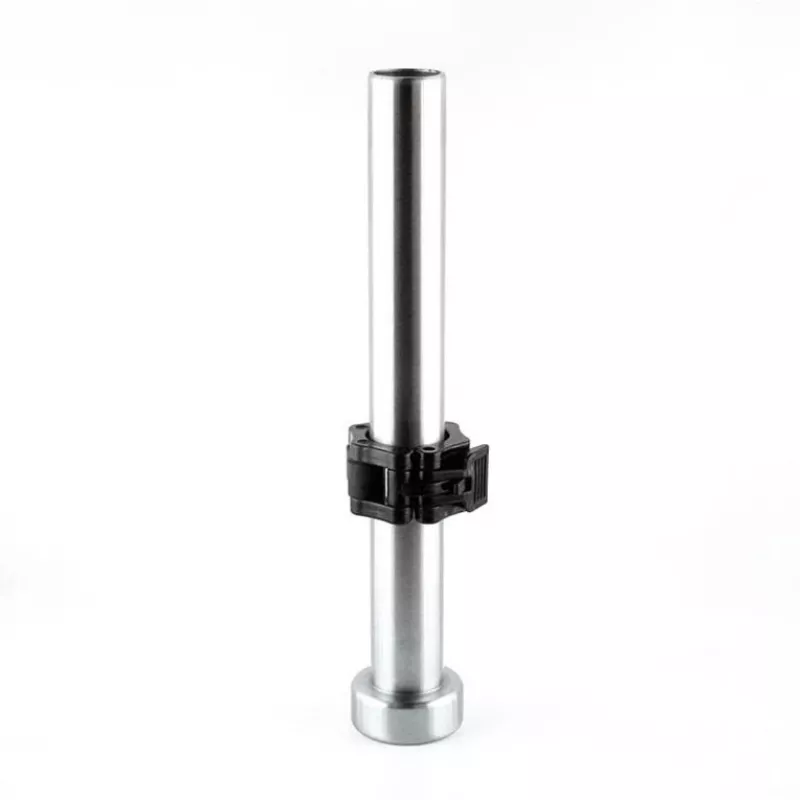GO320 + ZG1000 Black Olympic Bar 14.8KG 1830MM Hms With Jaw Black Lock Clamps
