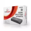 HDMI video splitter GEMBIRD DSP-4PH4-02 — 4× HDMI outputs, HDMI 1.4, 225 MHz, steel case, 146×73×24 mm