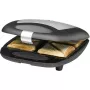 Sandwich maker Rommelsbacher ST 1410 — 4 sandwiches, 1400 W, non-stick plates, black/silver