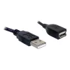 USB 2.0 Extension Cable DeLOCK 82457 0.15m Black