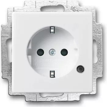 BUSCH JAEGER 2013-0-5286 - CEE 7/3 - 2P+E - White - 250 V - 16 A - 71 mm