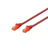 Patch cord Digitus CAT 6 U/UTP LSZH 1m Red