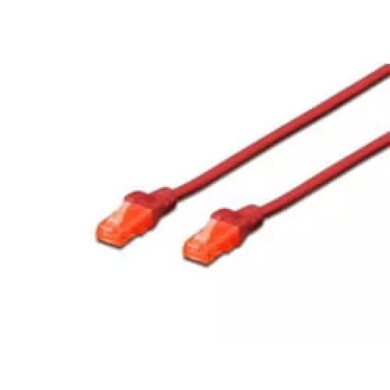 Patch cord Digitus CAT 6 U/UTP LSZH 1m Red