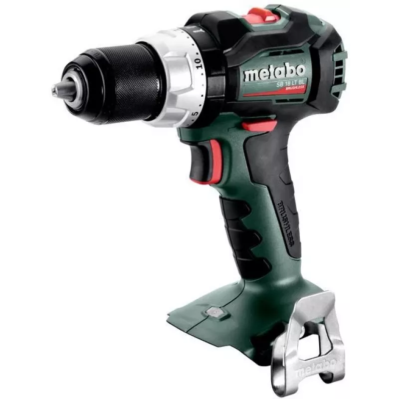 Metabo SB 18 LT BL 2100 RPM Keyless 1.5 kg Black, Green, Red, Silver
