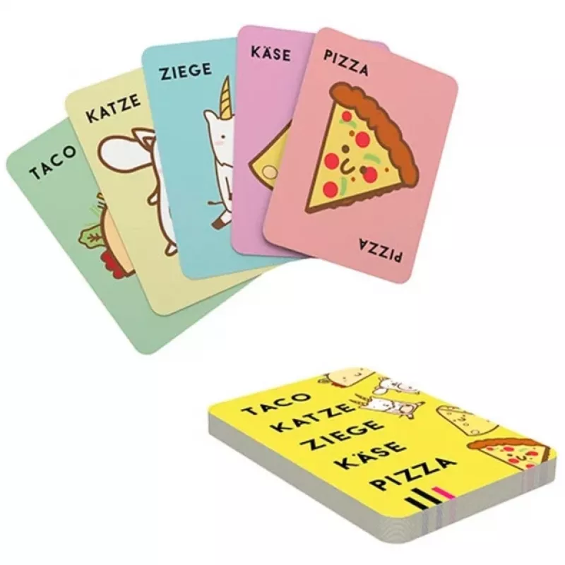 Taco Cat Goat Cheese Pizza, Card Game