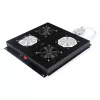19-inch Exhaust Unit ROLINE 26.21.0245, black, 1U rack mount