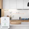 Gas leak sensor QOLTEC 52652 — propane/butane (LPG) detector, 85 dB alarm, LED indicator