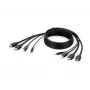Belkin Secure KVM Combo Cable - Video- / USB- / Audio-Cable - TAA-Compliant - USB, Mini-Plug, HDMI (M)