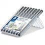Fineliner Staedtler pigment liner 308 Black 8 pcs