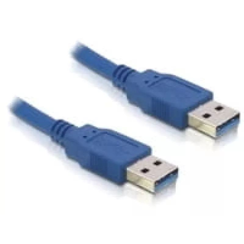 USB Cable DeLOCK USB 3.0-A male/male 2m Blue