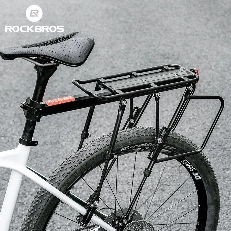 Rockbros 33210004001 black bike rack with shelf
