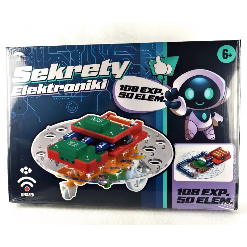 Educational electronics kit Dromader Zestaw Sekrety elektroniki - Intelligent vehicle kit