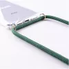 Smartphone Necklace Case Lookabe for iPhone 7/8, gold with green accents