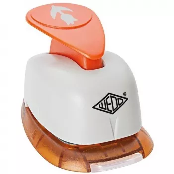 Shape craft punch Wedo 168212 Grey Orange for Paper