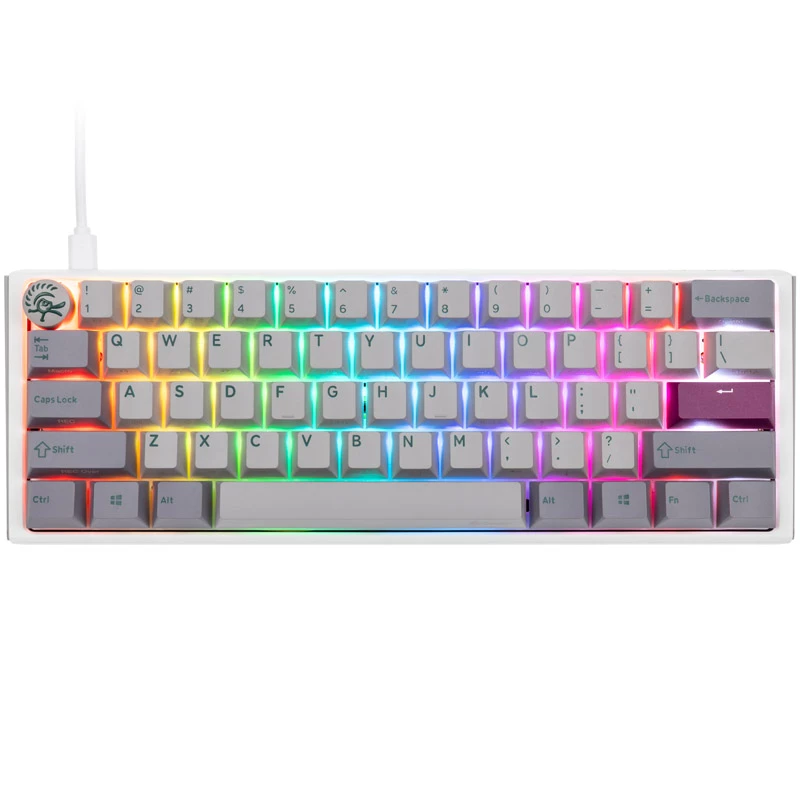 Ducky One 3 Mini Keyboard USB US English Grey (DKON2161ST-RUSPDMIWHHC2)
