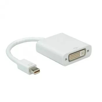 ROLINE Mini DisplayPort-DVI Adapter, Mini DP ST - DVI BU (12.03.3128)