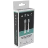 AENO Replacement toothbrush heads, White, Dupont bristles, 2pcs in set (for ADB0003/ADB0005 and ADB0004/ADB0006)