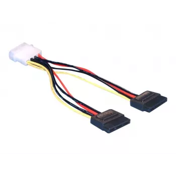 Power Cable SATA HDD 2x DeLOCK 60102 0.112m