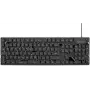 Renkforce RF-3561816 Keyboard USB + PS/2 QWERTZ German Black (RF-3561816)
