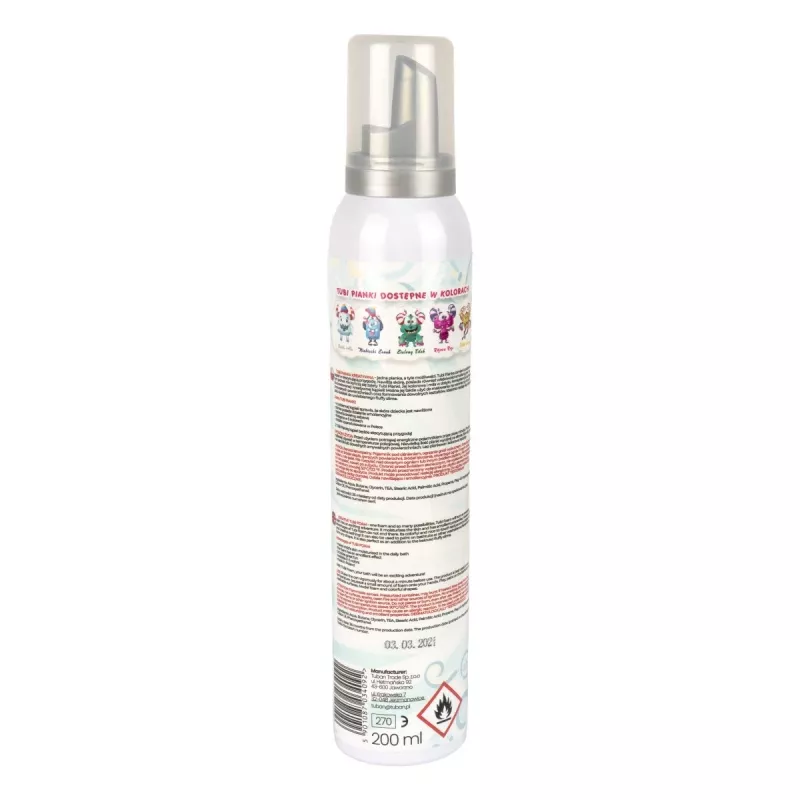 Bath foam toy Tuban TUBI FOAM WHITE 200 ml