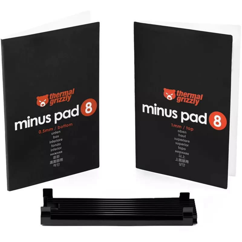 Cooling System Part Thermal Grizzly TG-M2SSD-ABR Black