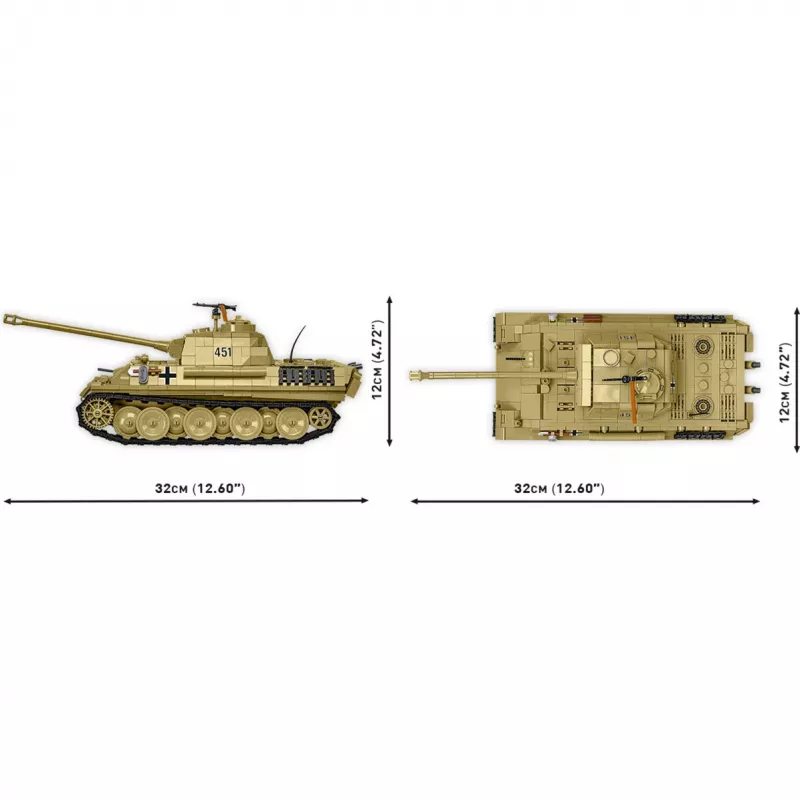 Blocks Panzer V Panther G Pudel 1133 blocks