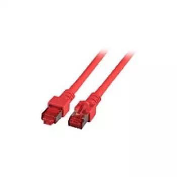 EFB-Elektronik RJ45 Patch Cable Cat.6 S/FTP LSZH Red 0,15m Manufacturer: EFB Elektronik (K5512.0,15)