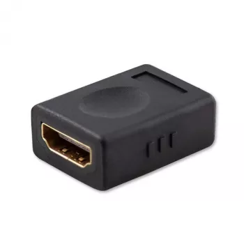 SAVIO HDMI gender changer CL-111 — HDMI Type A female to female, black